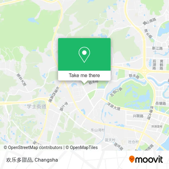 欢乐多甜品 map