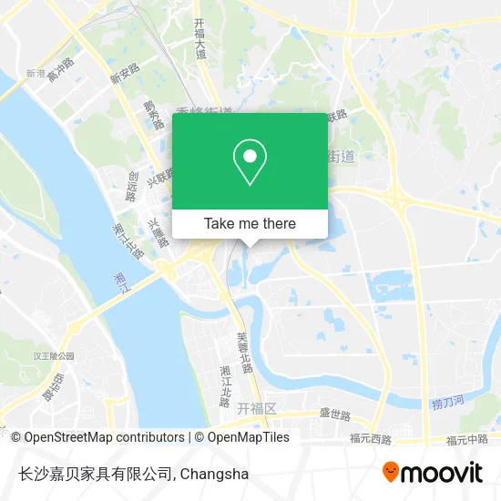 长沙嘉贝家具有限公司 map