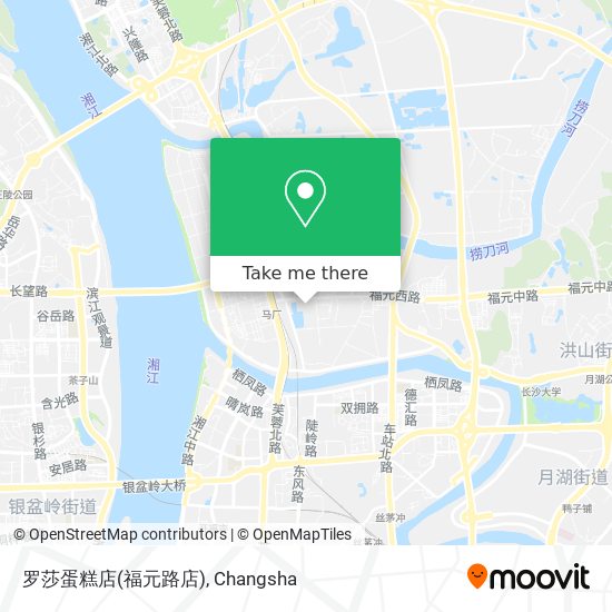 罗莎蛋糕店(福元路店) map