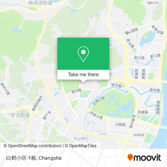 白鹤小区-1栋 map