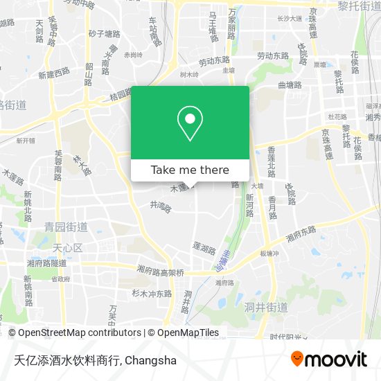 夭亿添酒水饮料商行 map