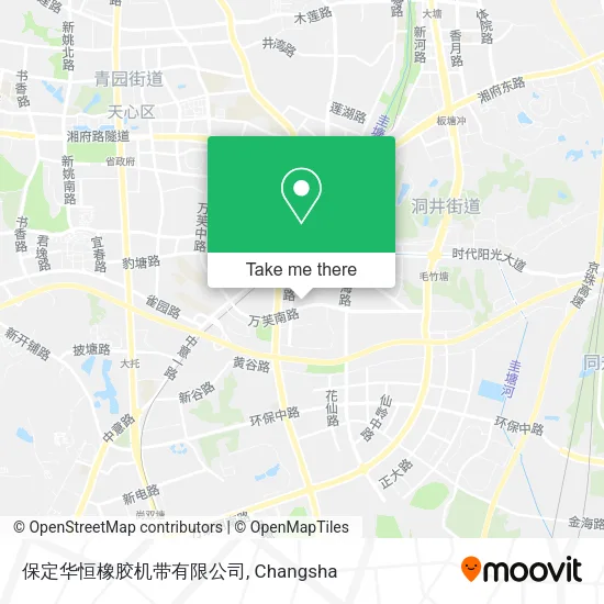 保定华恒橡胶机带有限公司 map