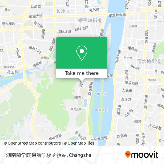 湖南商学院启航学校函授站 map