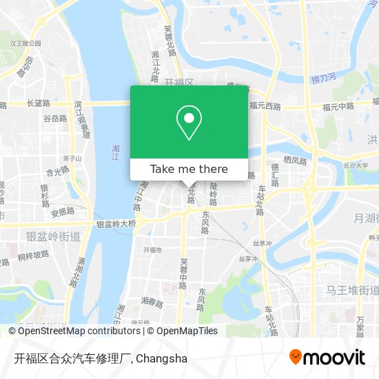 开福区合众汽车修理厂 map