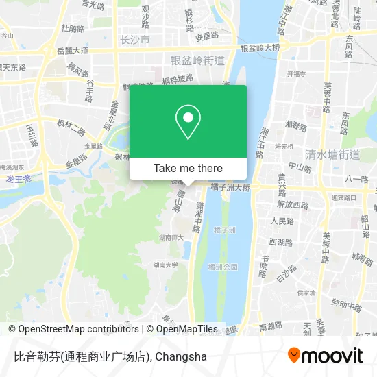 比音勒芬(通程商业广场店) map
