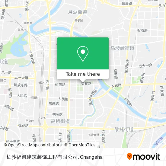 长沙福凯建筑装饰工程有限公司 map