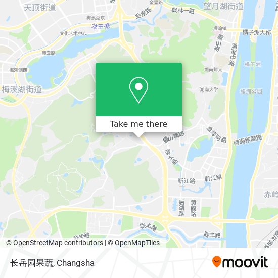 长岳园果蔬 map