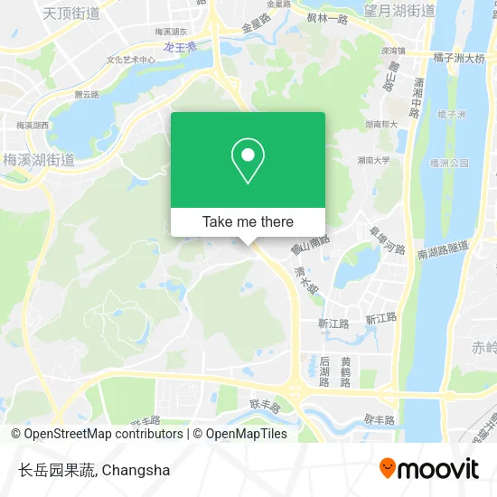 长岳园果蔬 map