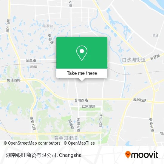 湖南银旺商贸有限公司 map