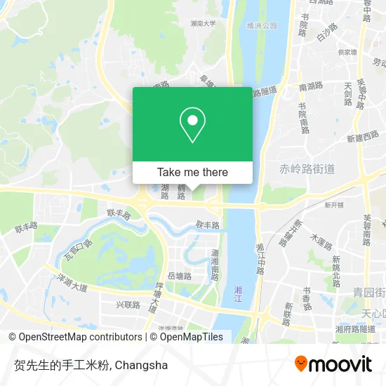 贺先生的手工米粉 map