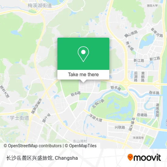 长沙岳麓区兴盛旅馆 map