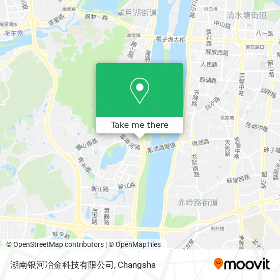 湖南银河冶金科技有限公司 map