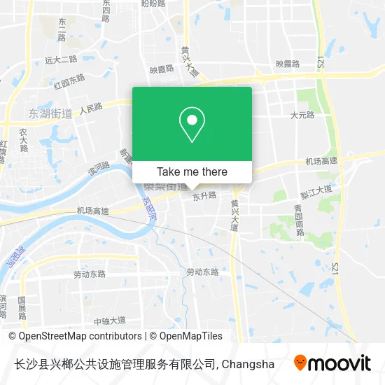 长沙县兴榔公共设施管理服务有限公司 map