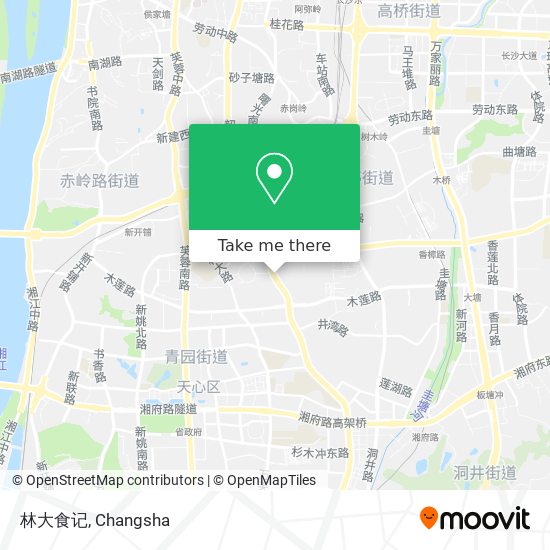林大食记 map