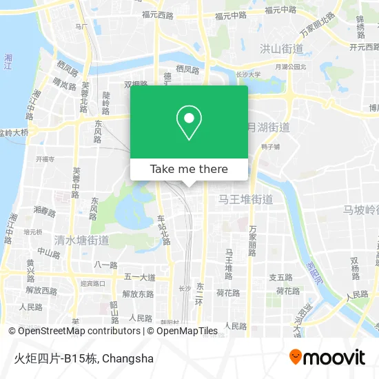 火炬四片-B15栋 map