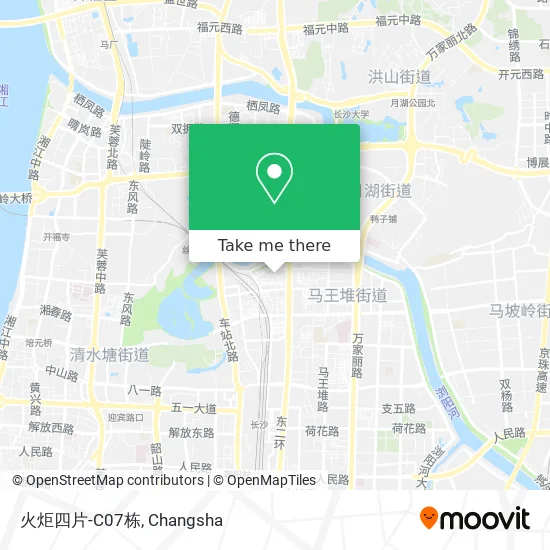 火炬四片-C07栋 map