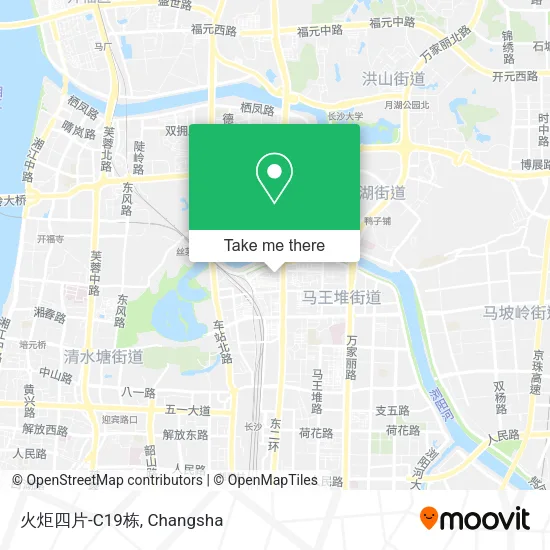 火炬四片-C19栋 map