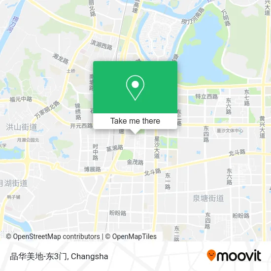 晶华美地-东3门 map