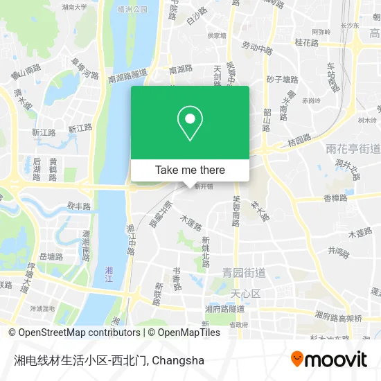 湘电线材生活小区-西北门 map