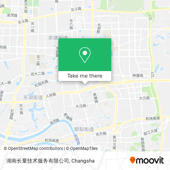 湖南长量技术服务有限公司 map