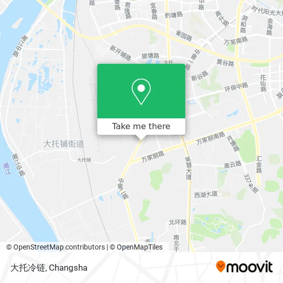 大托冷链 map