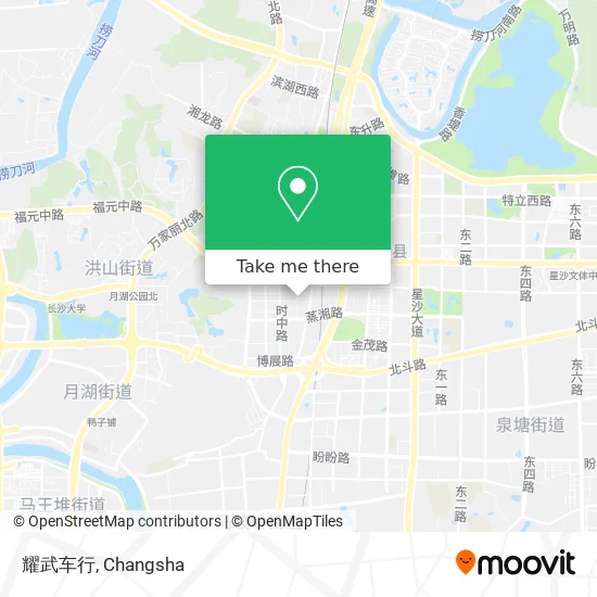 耀武车行 map