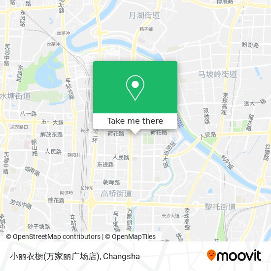 小丽衣橱(万家丽广场店) map