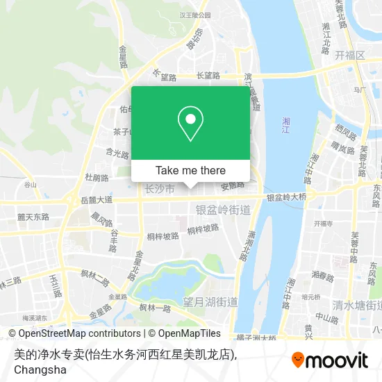 美的净水专卖(怡生水务河西红星美凯龙店) map