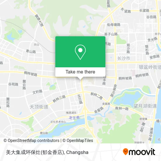 美大集成环保灶(郁金香店) map