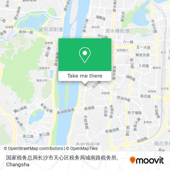 国家税务总局长沙市天心区税务局城南路税务所 map