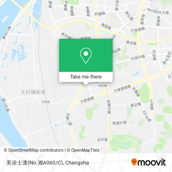 美涂士漆(No.湘A060/C) map