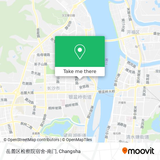 岳麓区检察院宿舍-南门 map