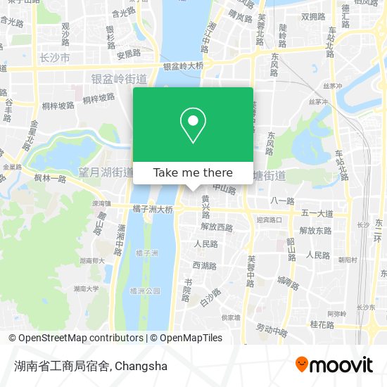 湖南省工商局宿舍 map