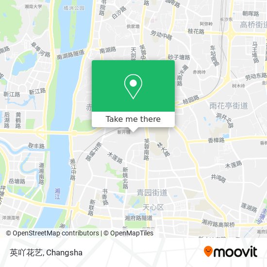 英吖花艺 map