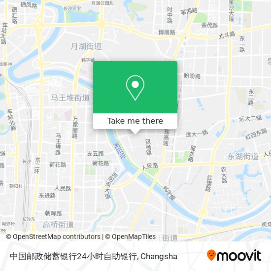 中国邮政储蓄银行24小时自助银行 map
