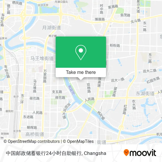 中国邮政储蓄银行24小时自助银行 map