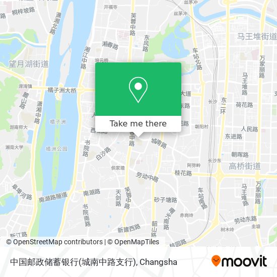 中国邮政储蓄银行(城南中路支行) map