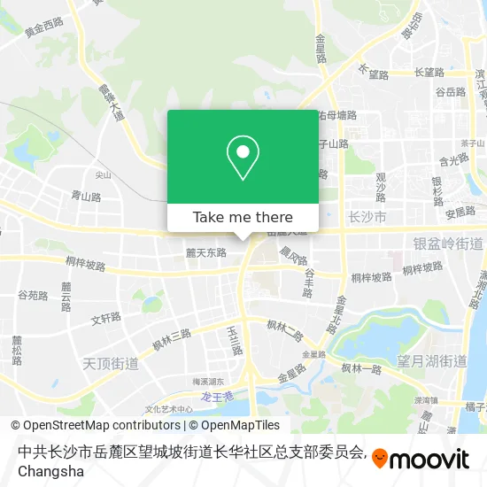 中共长沙市岳麓区望城坡街道长华社区总支部委员会 map