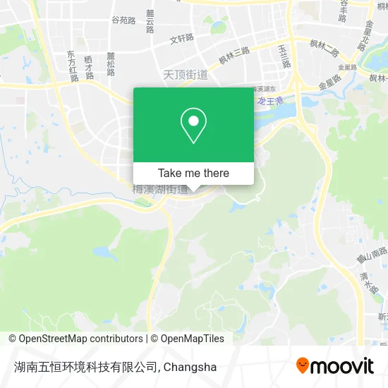 湖南五恒环境科技有限公司 map