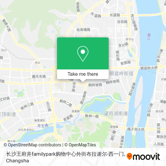 长沙王府井familypark购物中心外街布拉谢尔-西一门 map
