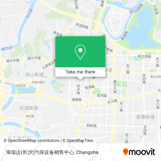 海瑞达(长沙)汽保设备销售中心 map