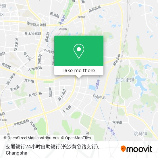 交通银行24小时自助银行(长沙黄谷路支行) map