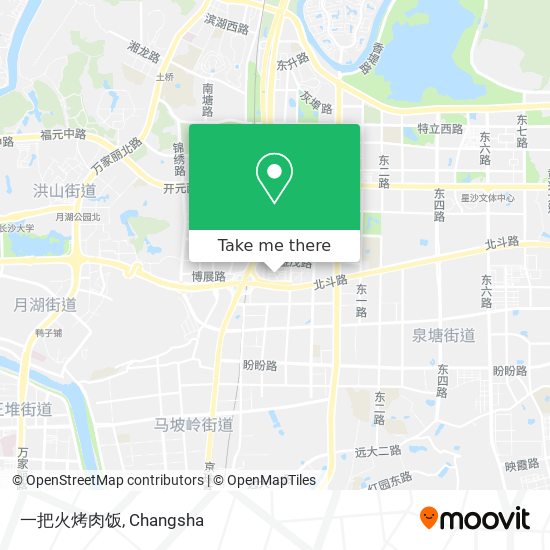 一把火烤肉饭 map