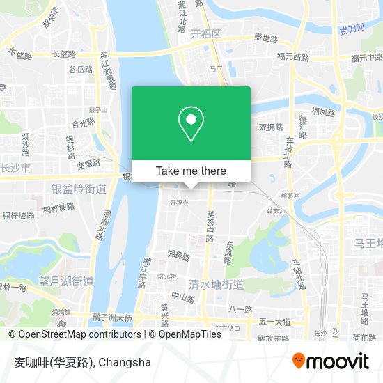 麦咖啡(华夏路) map
