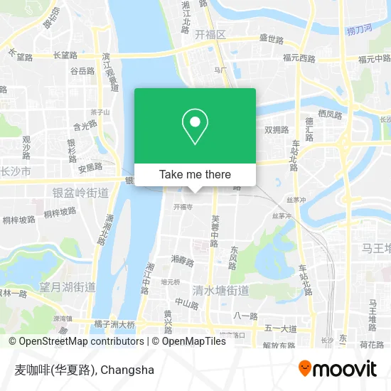 麦咖啡(华夏路) map