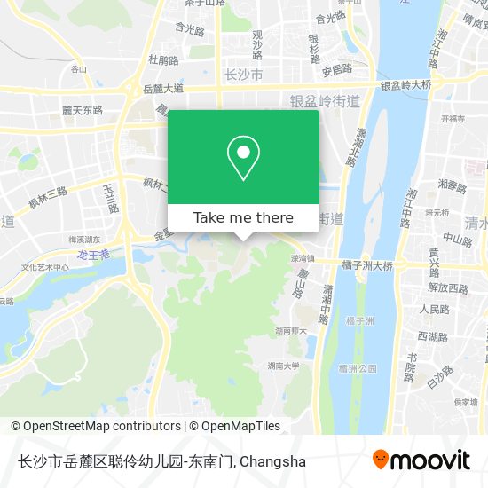 长沙市岳麓区聪伶幼儿园-东南门 map