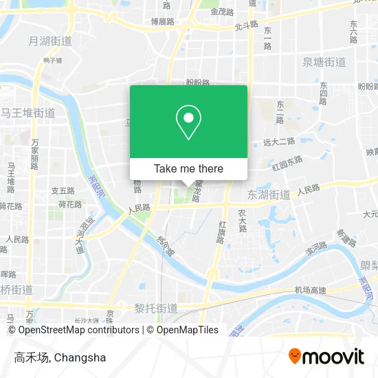 高禾场 map