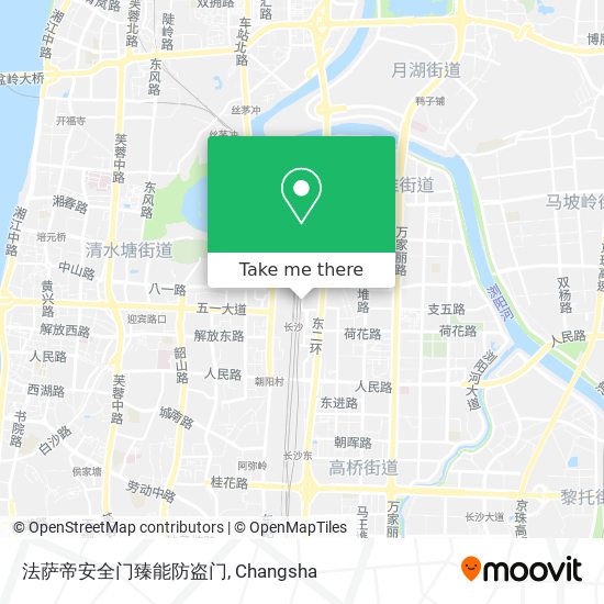 法萨帝安全门臻能防盗门 map