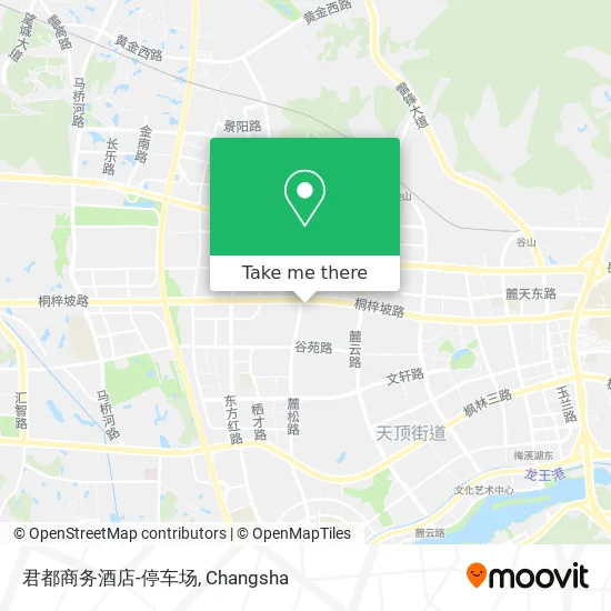 君都商务酒店-停车场 map