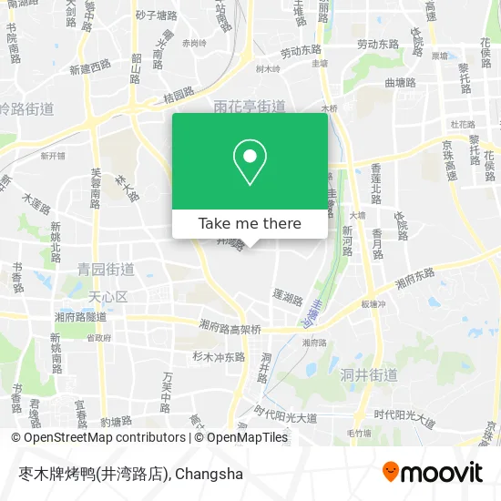 枣木牌烤鸭(井湾路店) map